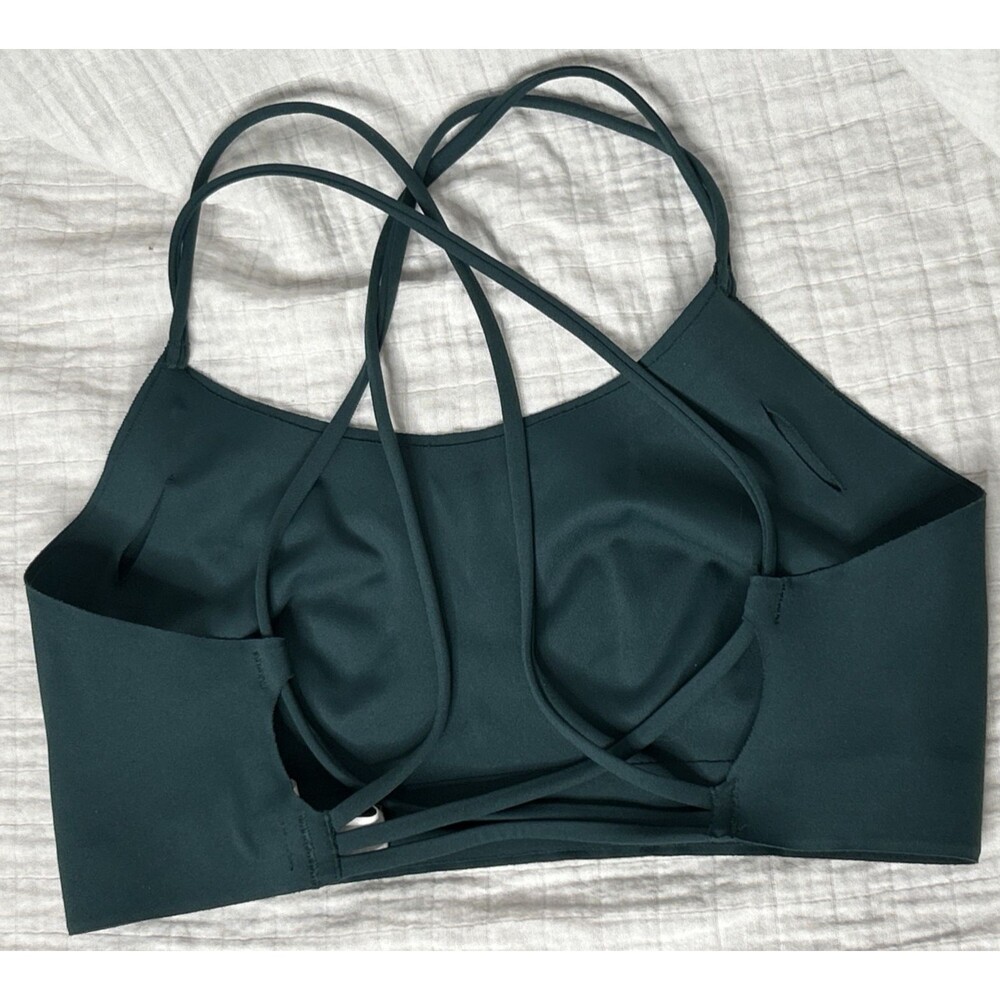 OFFLINE By Aerie Real Me Recharge Sports Bra Least Support Medium Teal Blue